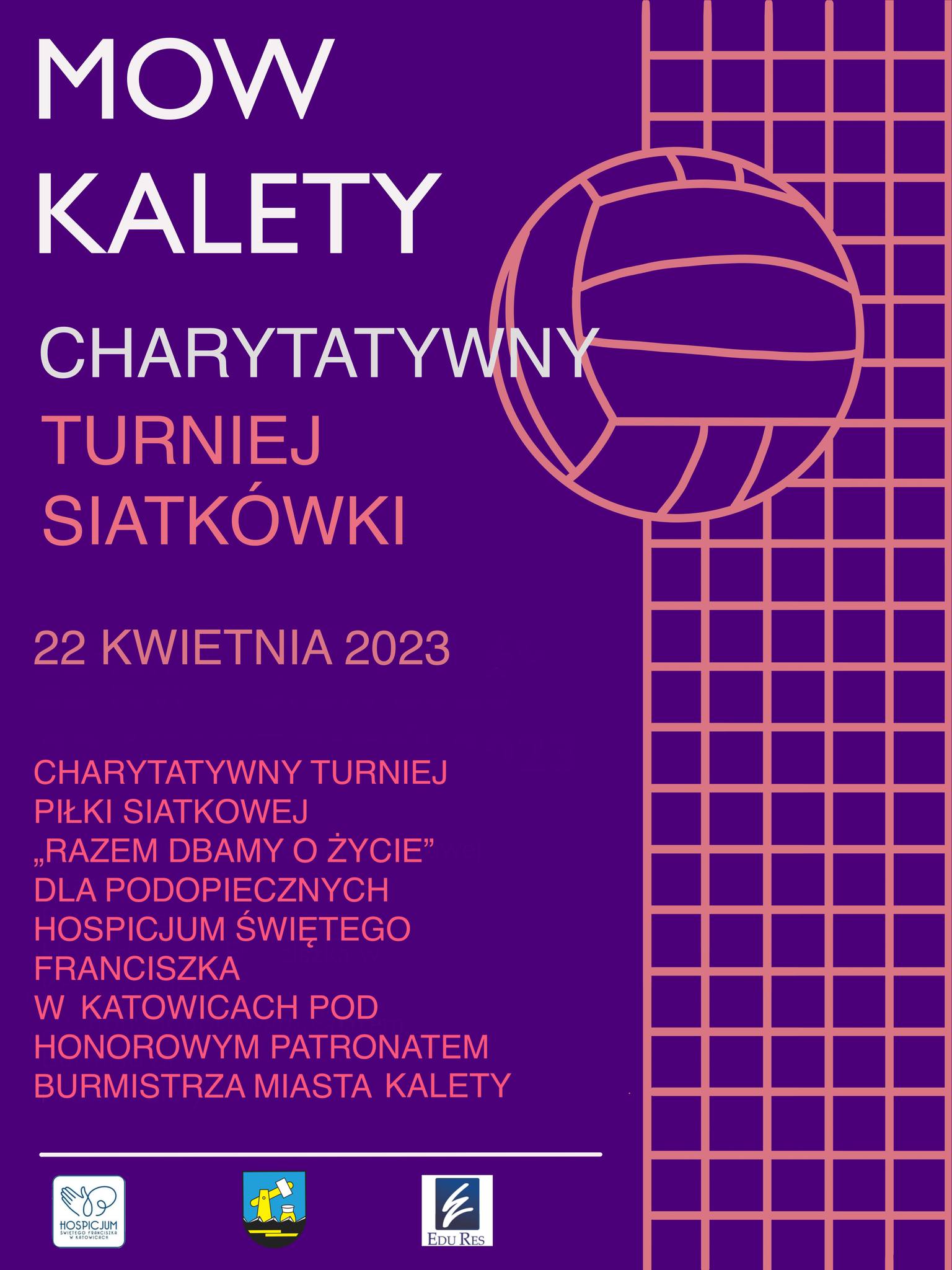 Charytatywny turniej w siatkówkę dla Hospicjum