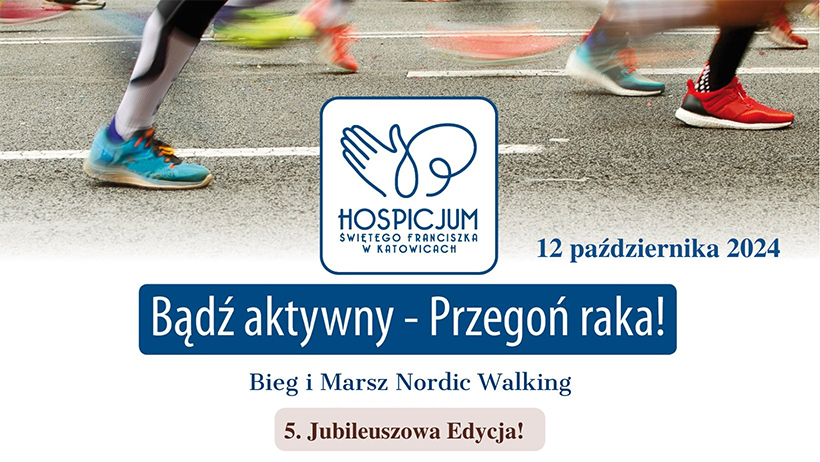 zapisy na 5 edycję biegu Bądź aktywny - przegoń raka!