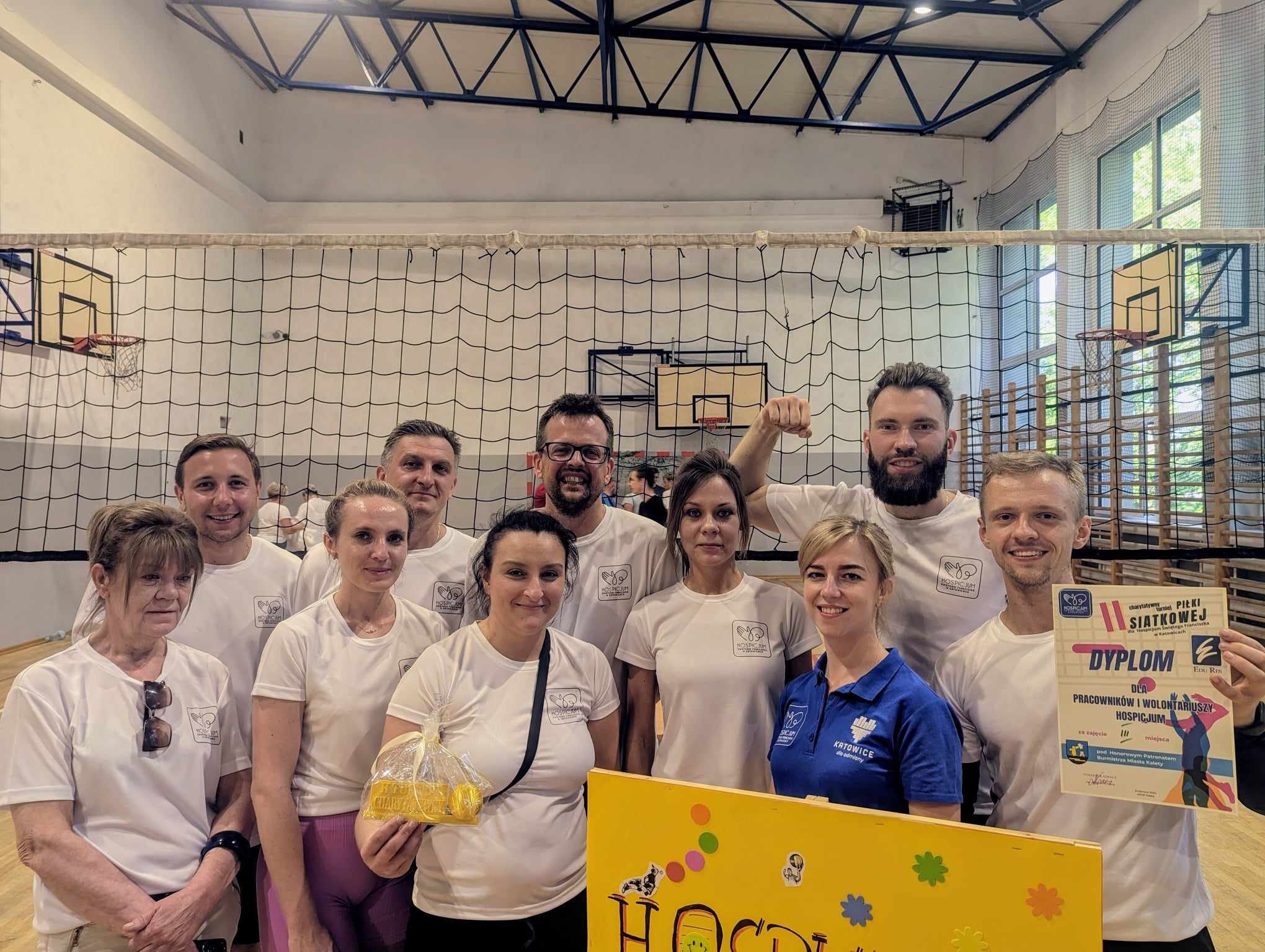 II Charytatywny turniej w siatkówkę dla Hospicjum