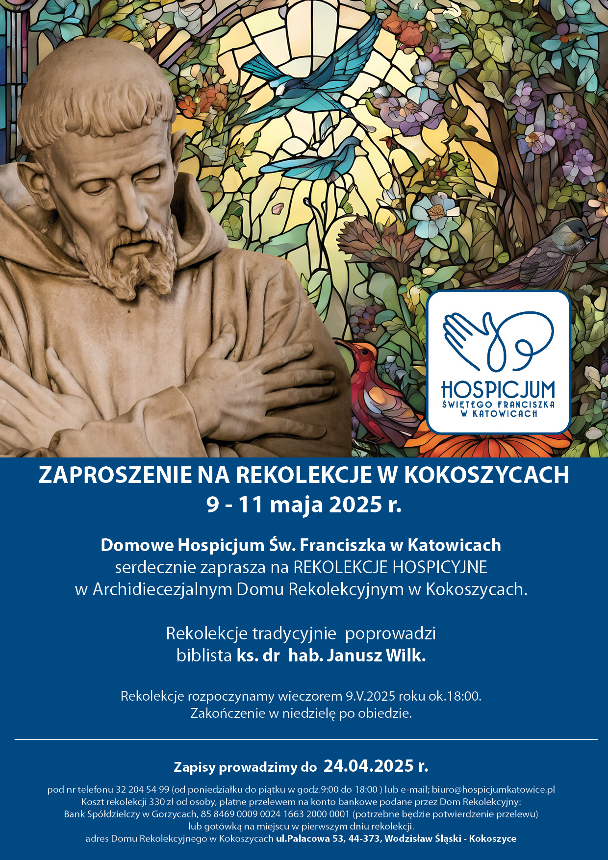 Rekolekcje Hospicyjne w Kokoszycach 2025