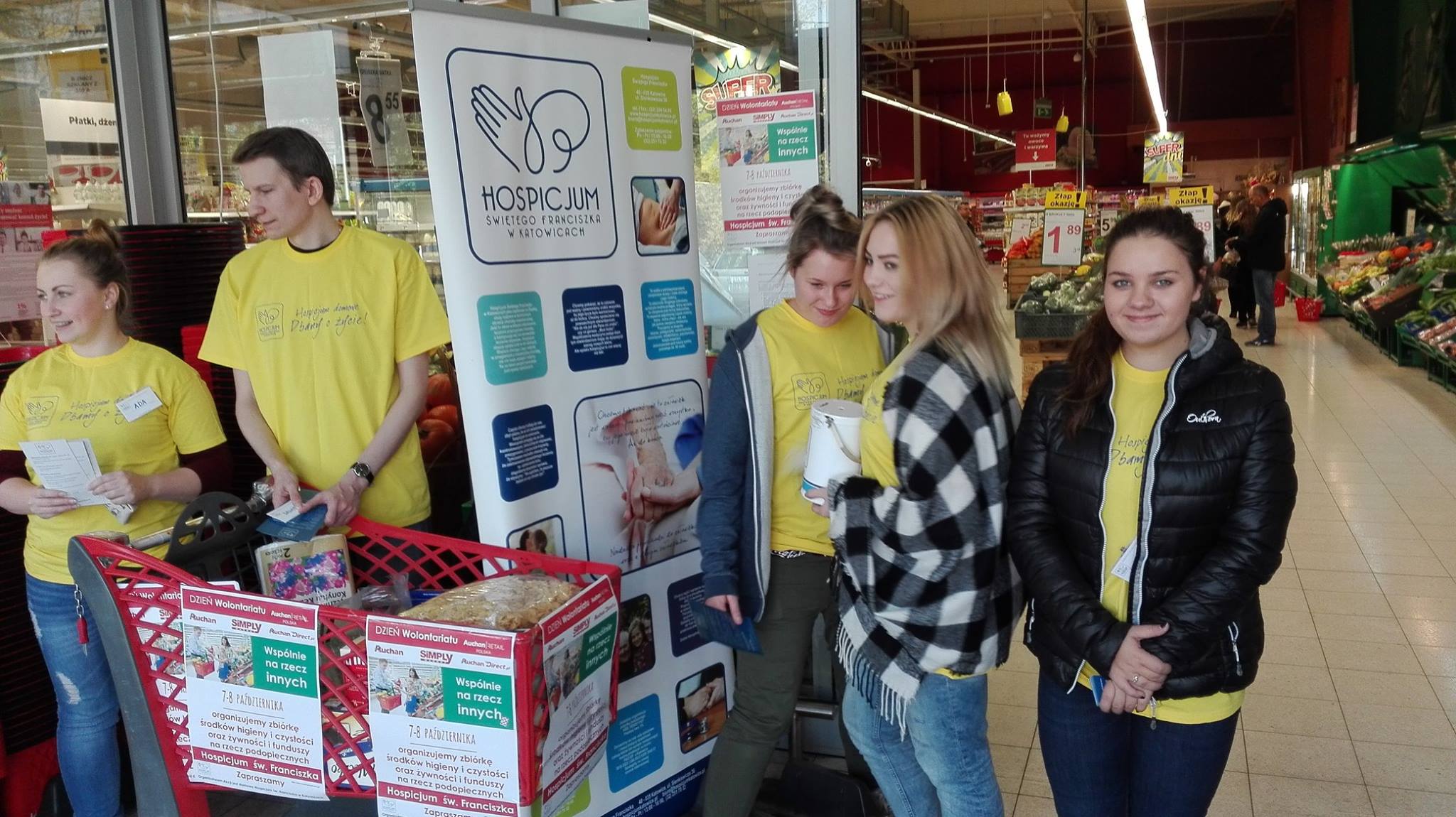 Zbiórka środków na rzecz podopiecznych Hospicjum